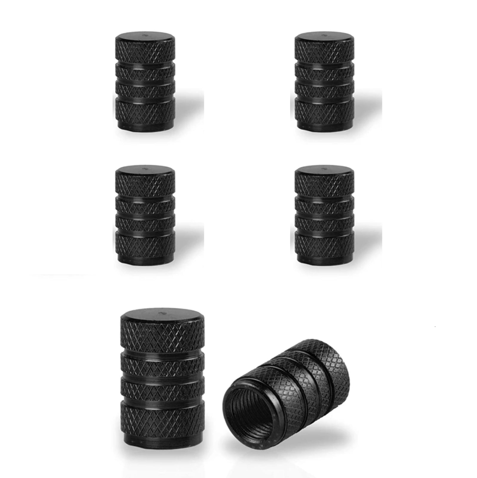 4Pcs Tire Valve Stems Cap Wheel Stem Air Valve Cap Universal Car Bike UK Seller