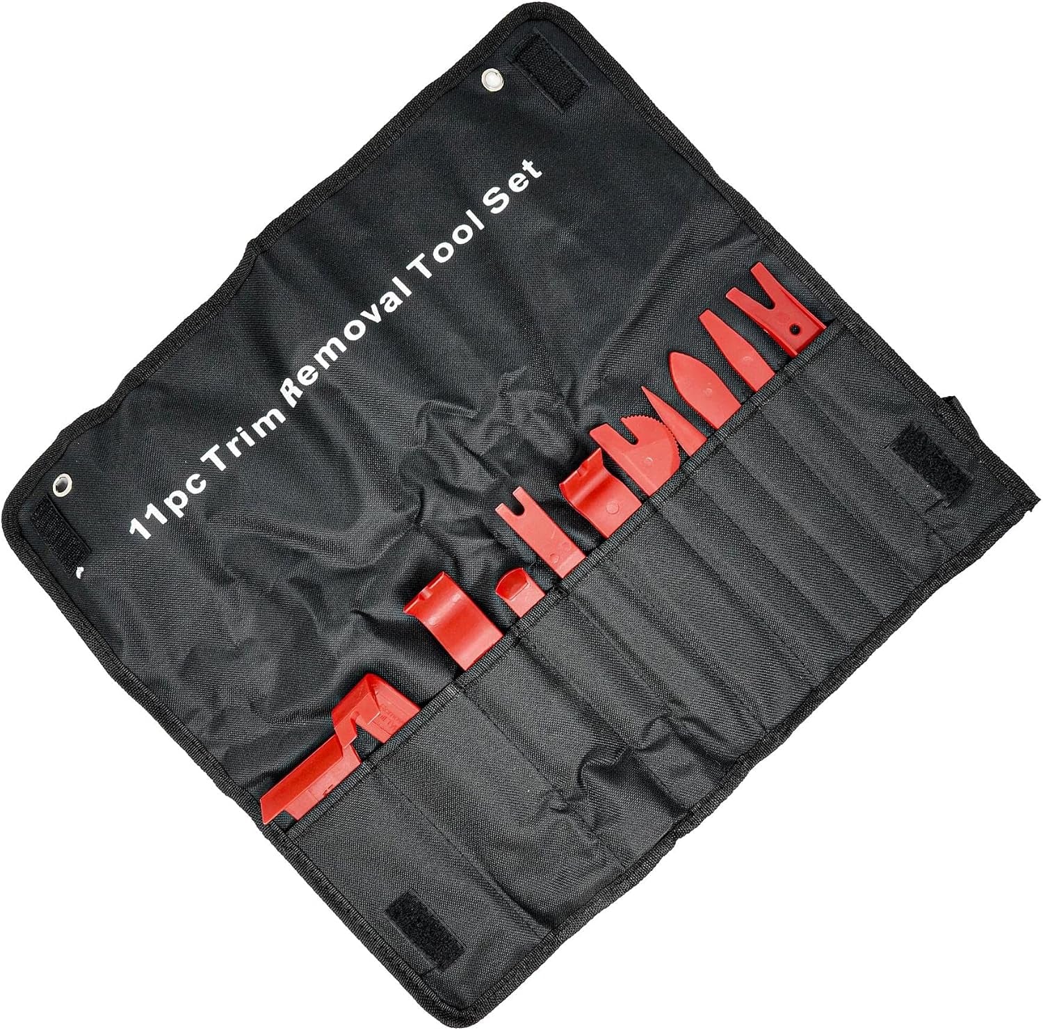 ® 11PCS Car Trim Removal Tool Set, Trim Tools for Car Door, Removing Panels, Fastener Terminal Remover Molding Set Kit Pouch Pry Interior Van