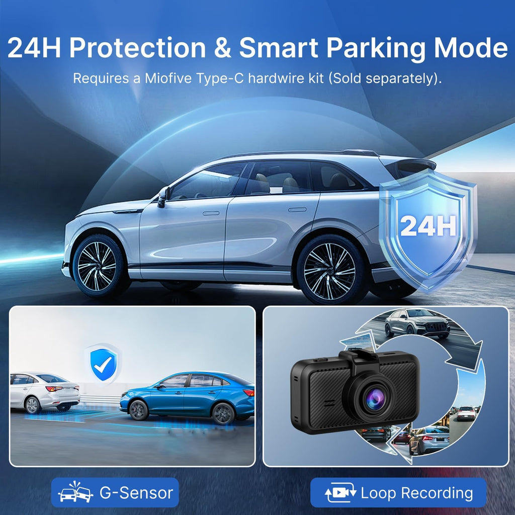 S1+ 4K Dash Cam with Built-In GPS & UK Speed Camera Alerts
